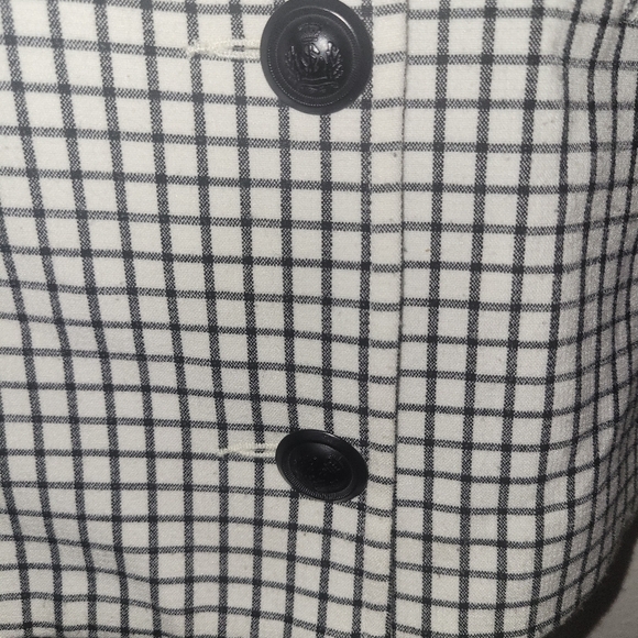 Cabi Windowpane Plaid Jacket with Shoulder Pads - Picture 4 of 16